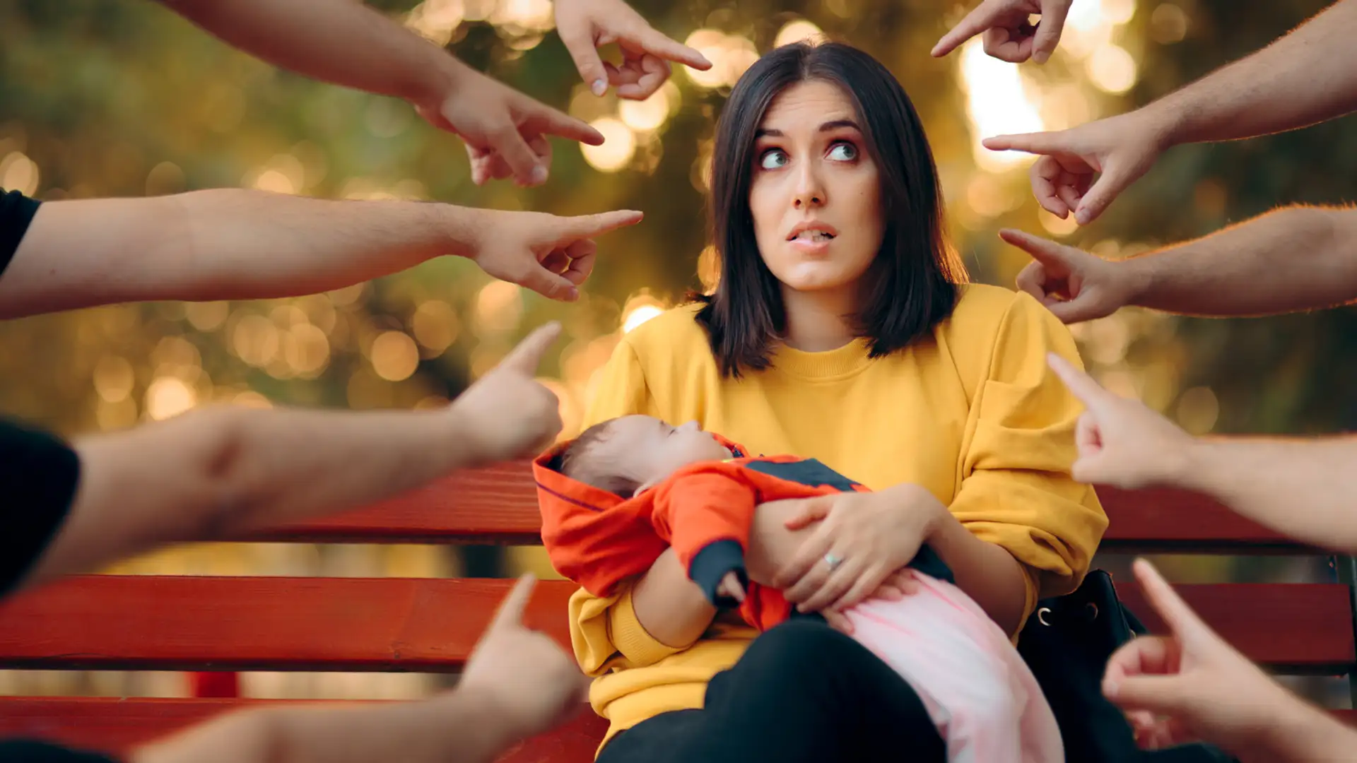 Free Speech, Female Coppersmith, Mom-Shaming