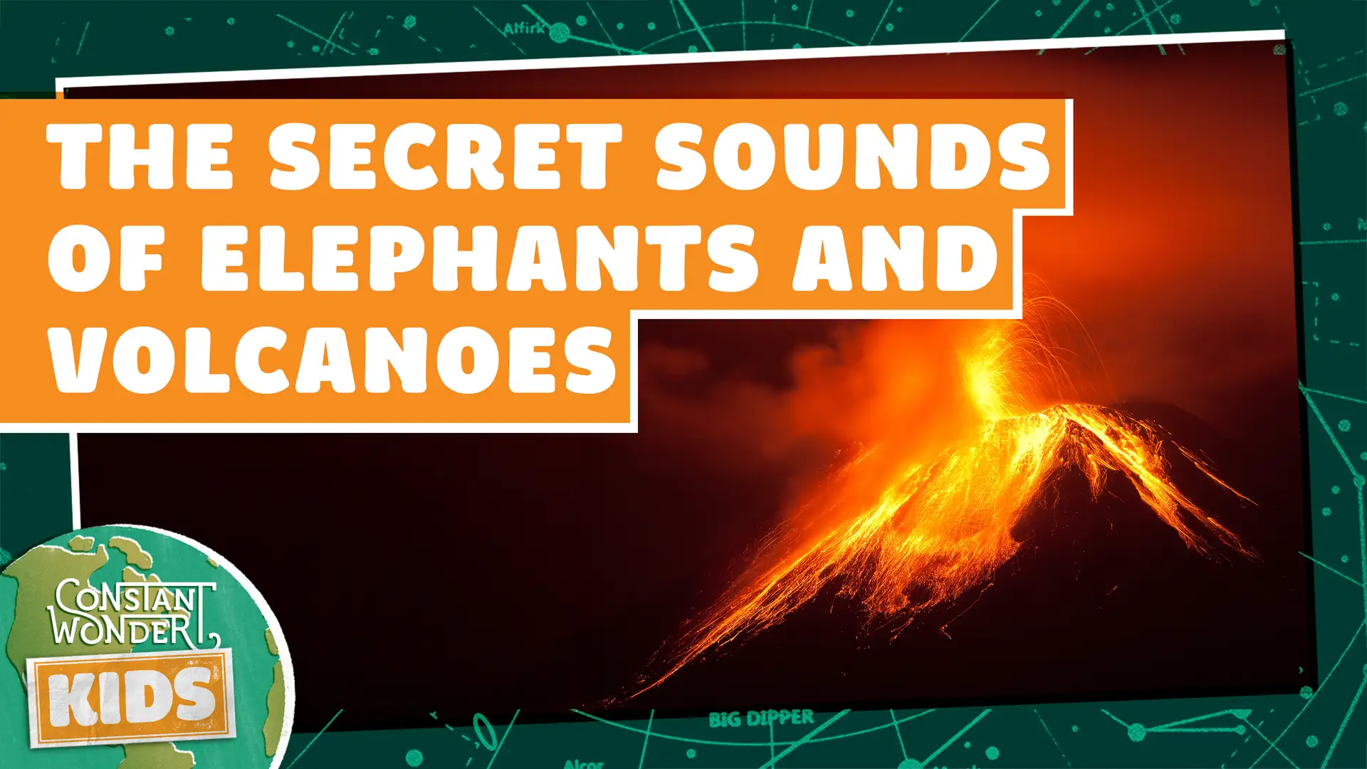 The Secret Sounds of Elephants and Volcanoes