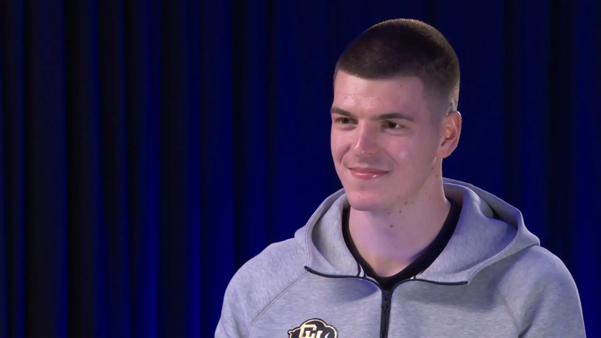 Andrej Jakimovski at the 2024 Big 12 Media Days