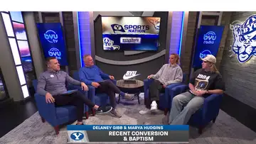 Delaney Gibb & Marya Hudgens talk future BYU Women's Basketball with New Head Coach Lee Cummard
