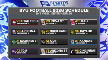The 2026 BYU Football Schedule!