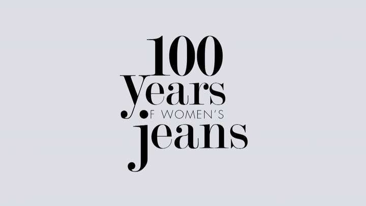 100 Years of Women's Jeans
