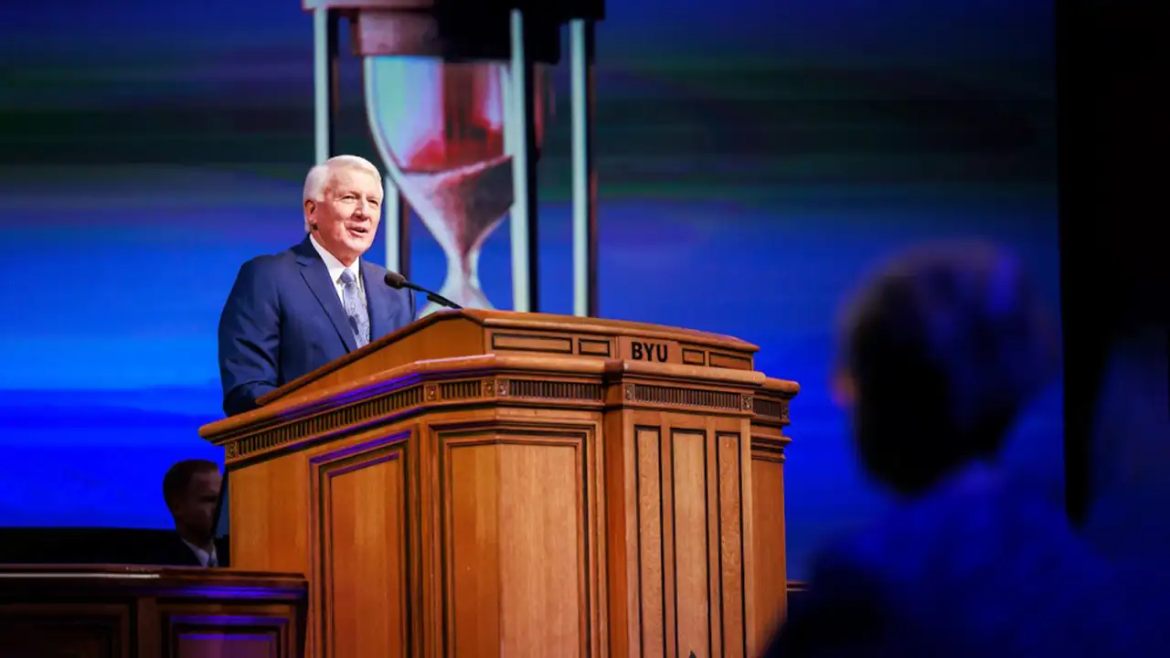 Watch BYU Devotional Address 2024 Episode 4 Brother Jan E. Newman