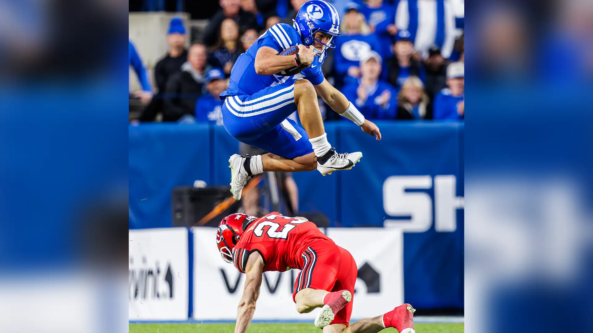 Bear Bachmeier’s Leap & Big 12 Moves