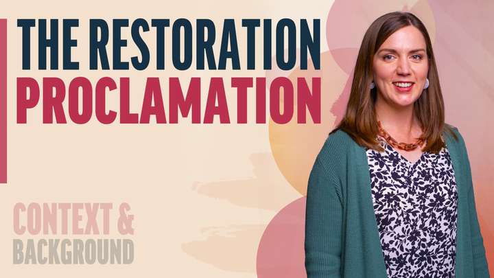 December 30–January 5 | The Restoration of the Fulness of the Gospel of Jesus Christ | The Restoration Proclamation