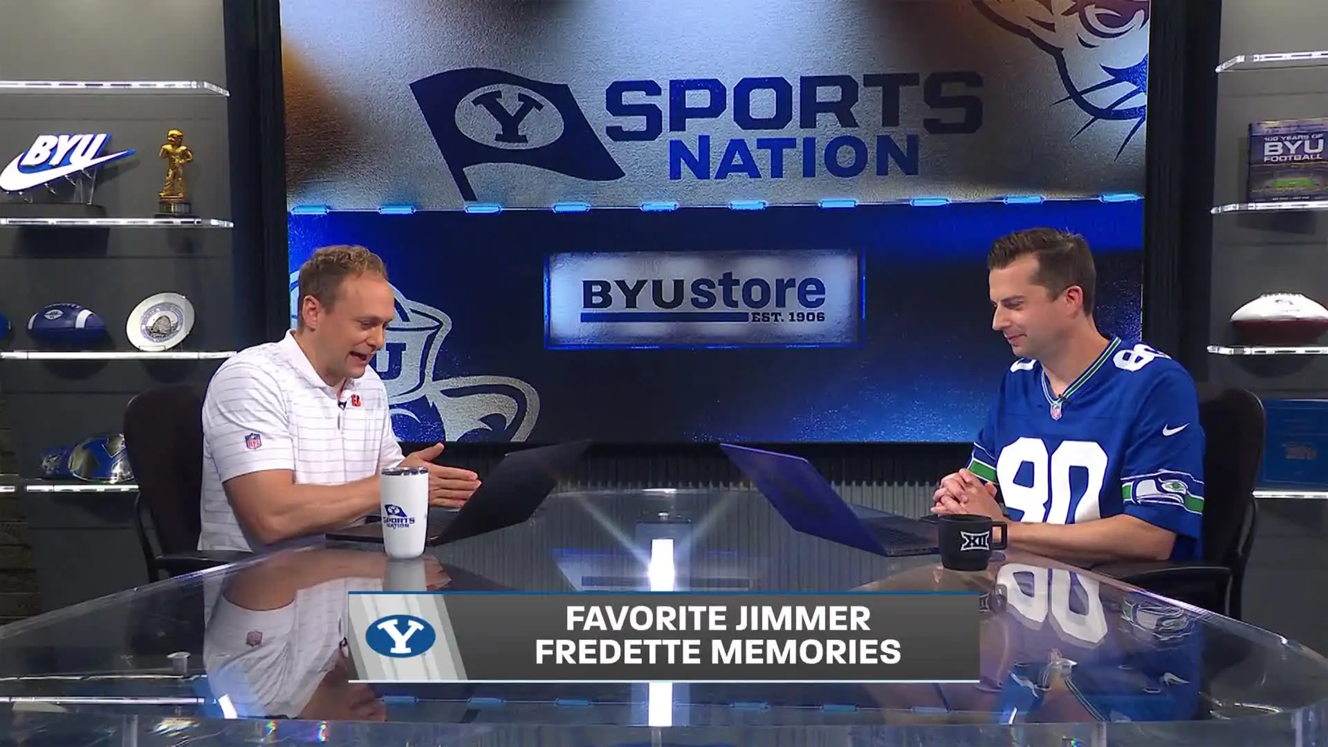 Jimmer Fredette passing the torch to AJ Dybantsa