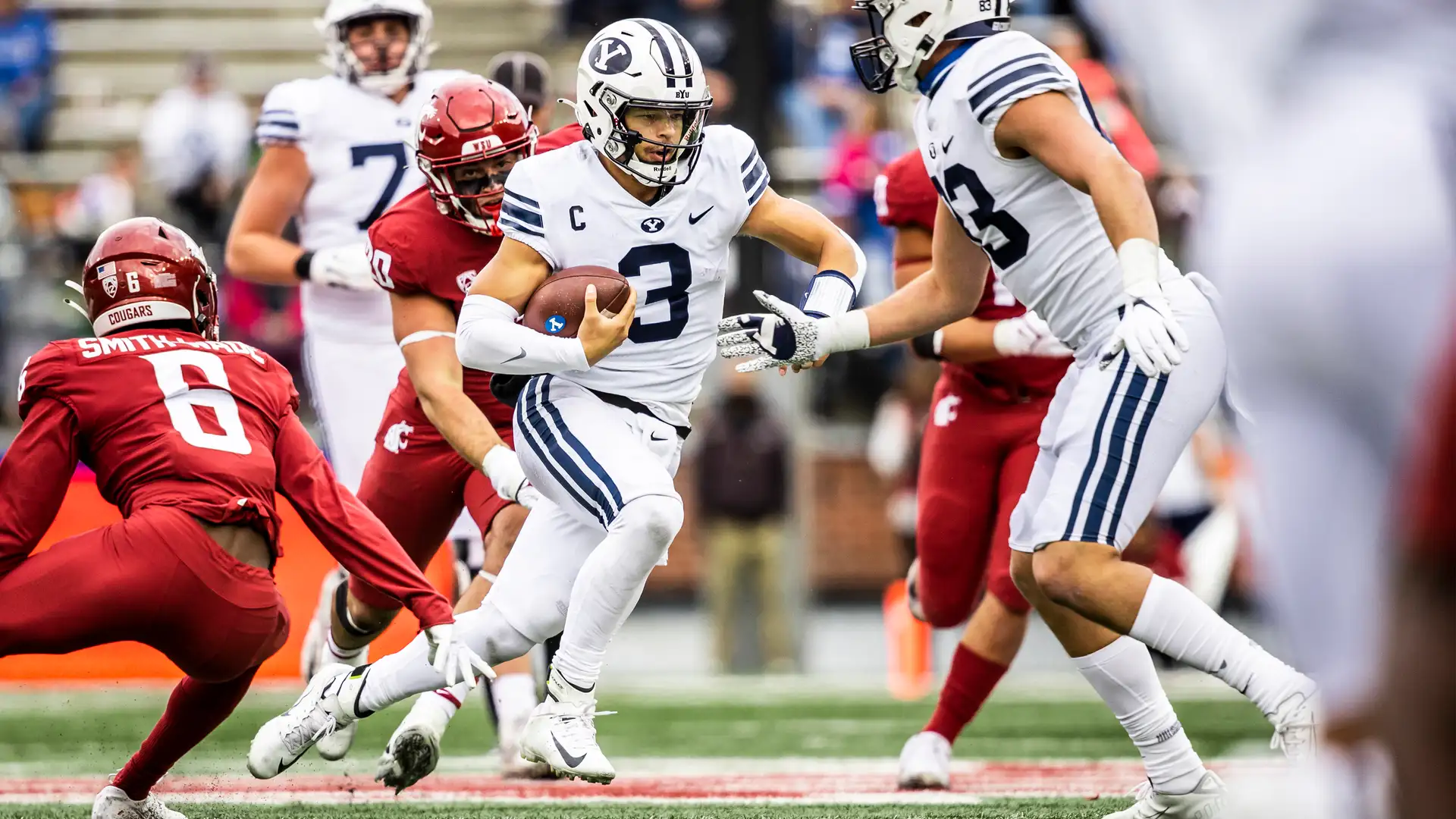Running to the Bulls with Jaren Hall