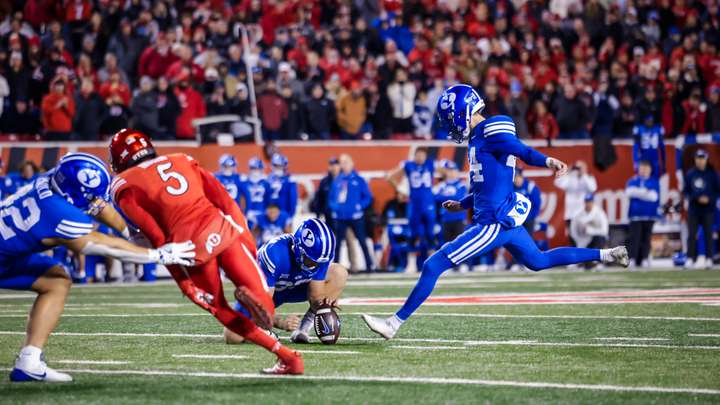 How Much Does BYU Move Up in the CFP Rankings? Stewart Mandel joins and Punter Sam Vander Haar recaps BYU's Special Teams Success