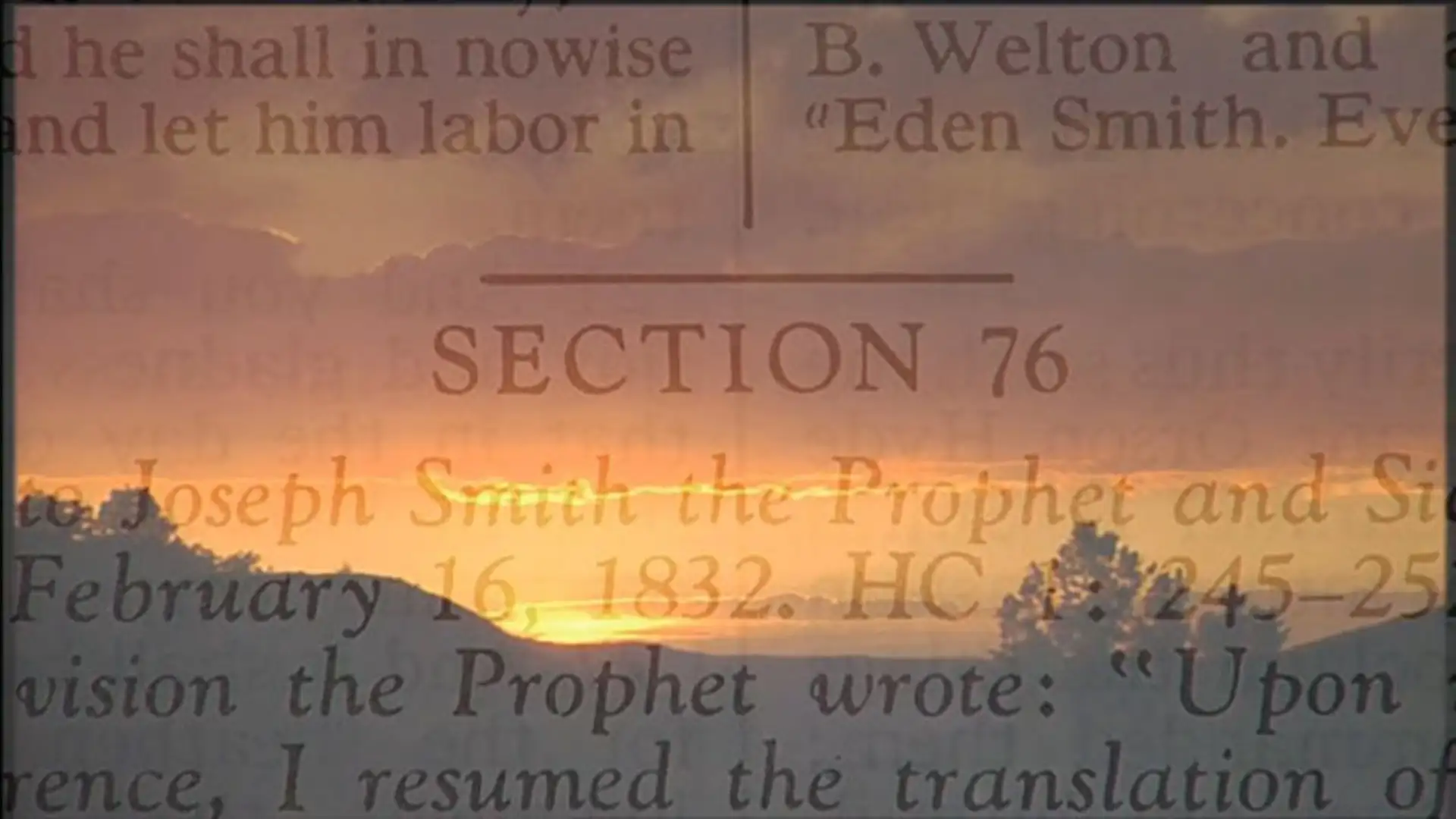 Doctrine and Covenants 76