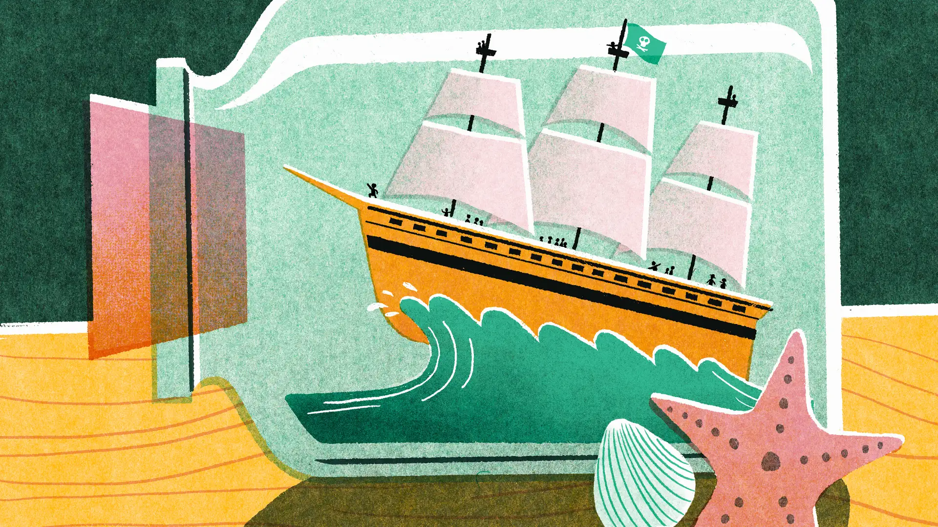 Bottled Up (A Pirate Adventure)