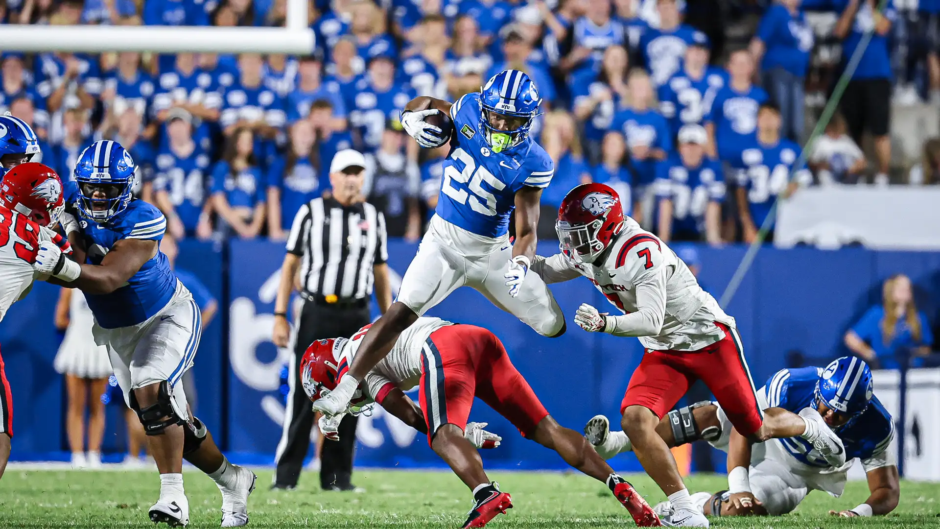BYU Dominates Utah Tech in Season Opener