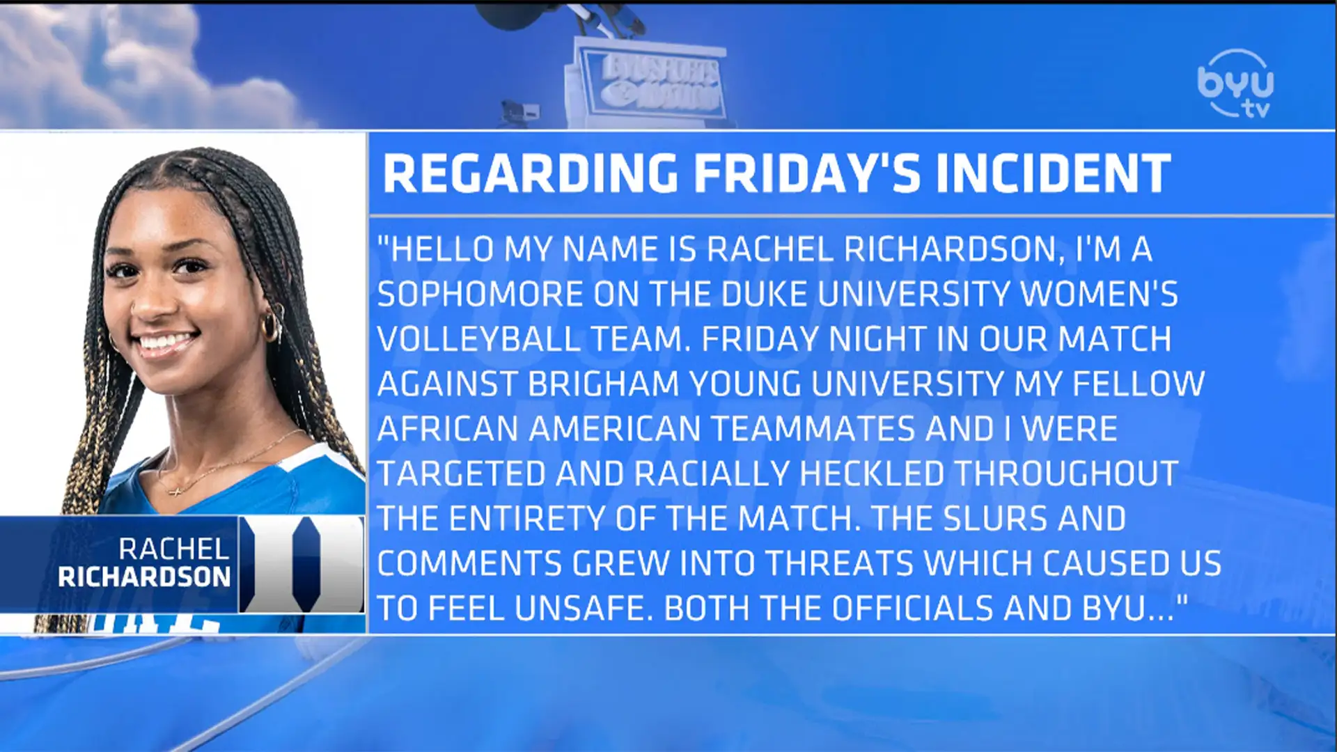 An Important Message from BYUSN