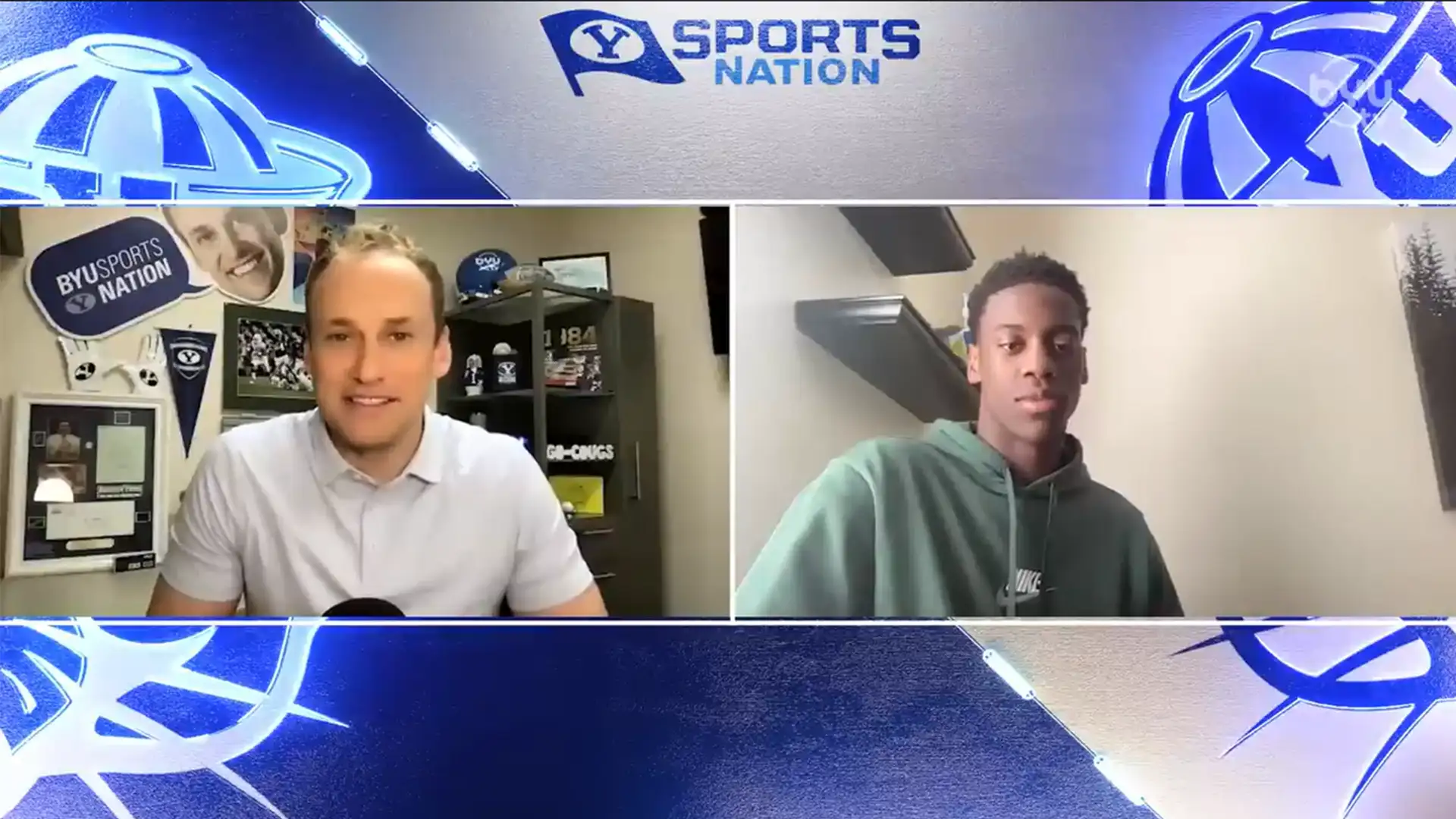 AJ Dybantsa talks BYU Basketball, His trip to France, and How He Stays Healthy