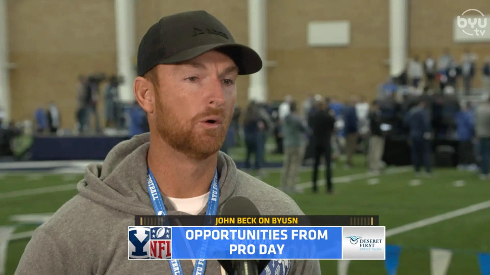 Zach Wilson & John Beck's Pro Day Interviews