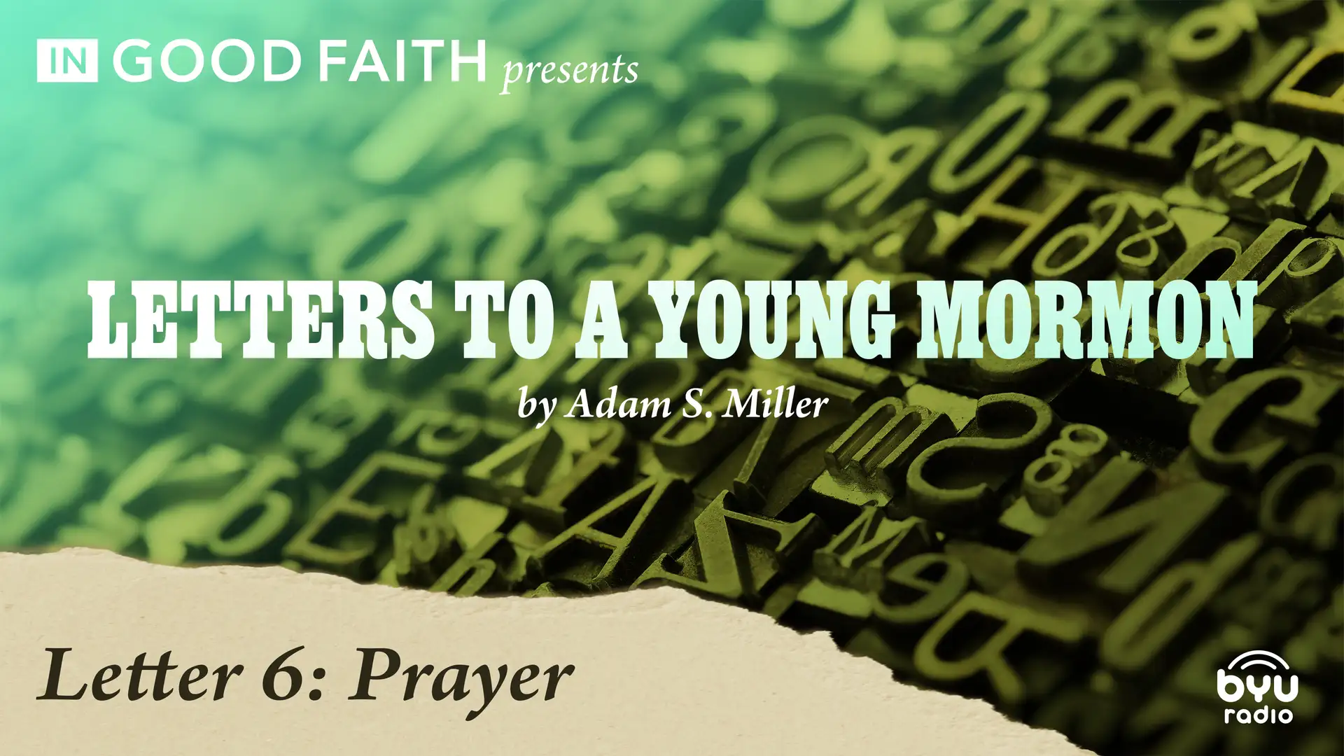 IGF Book Club Presents: LYM, Letter 6 | Prayer
