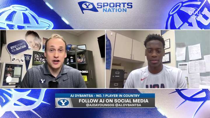 AJ Dybantsa talks about BYU's win streak