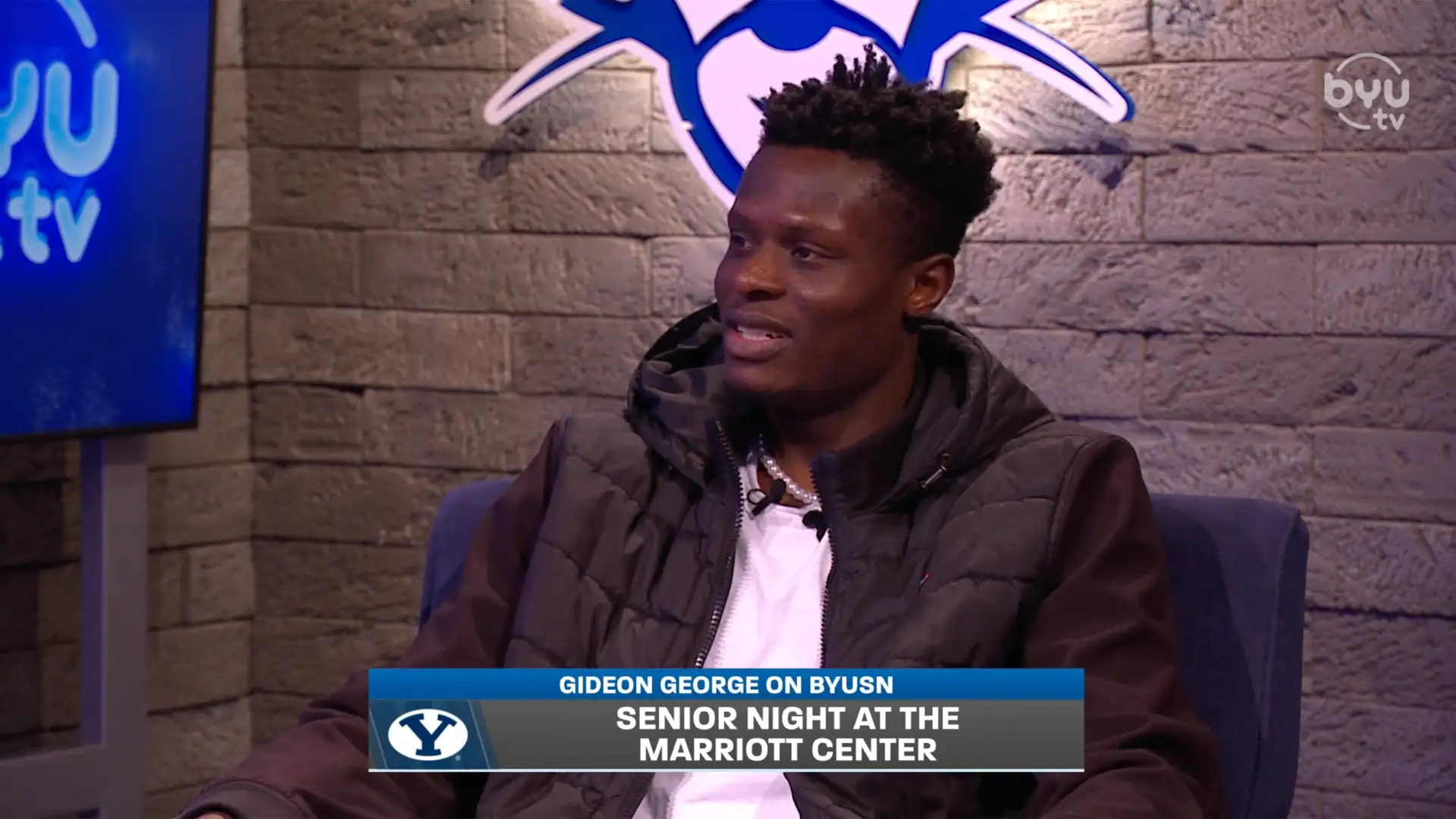 Senior Night Excitement for Gideon George 