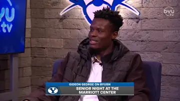 Senior Night Excitement for Gideon George