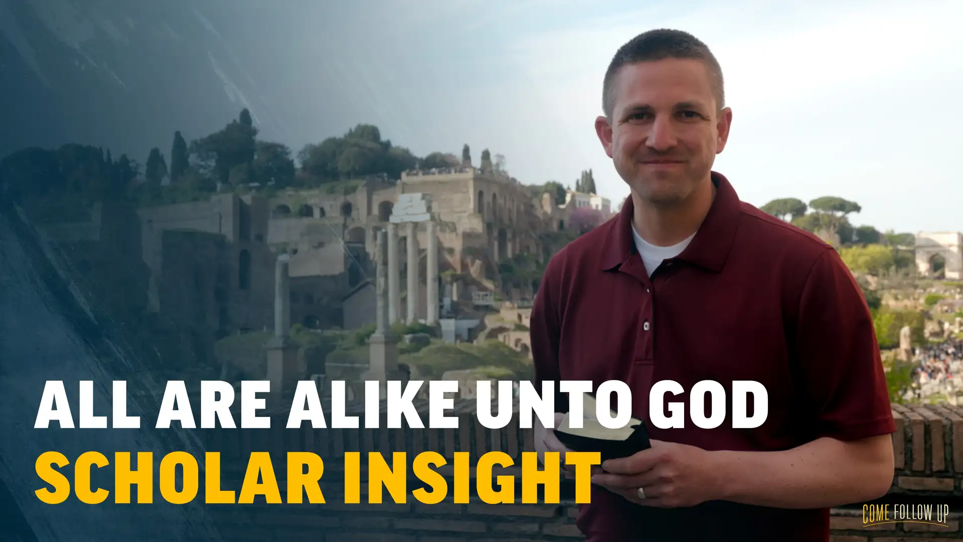 August 7-13 | Romans 1-6 | Scholar Insight: All Are Alike Unto God