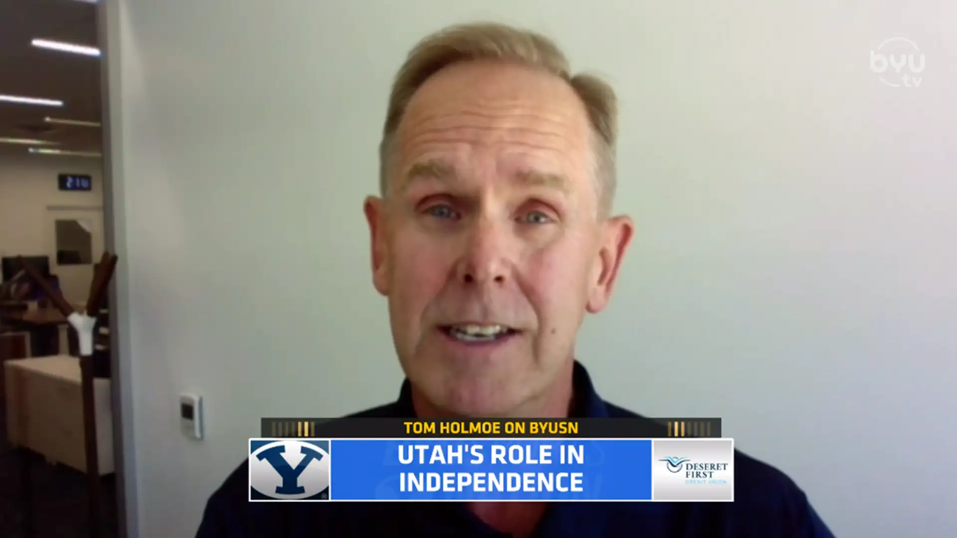 Tom Holmoe on BYUSN 7.2.21