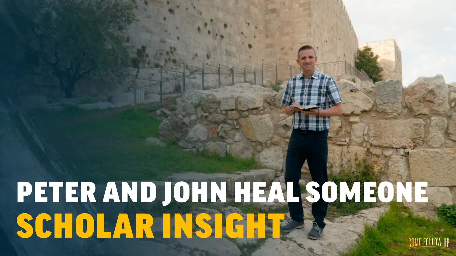July 3-9 | Acts 1-5 | Scholar Insight: Peter and John Heal Someone