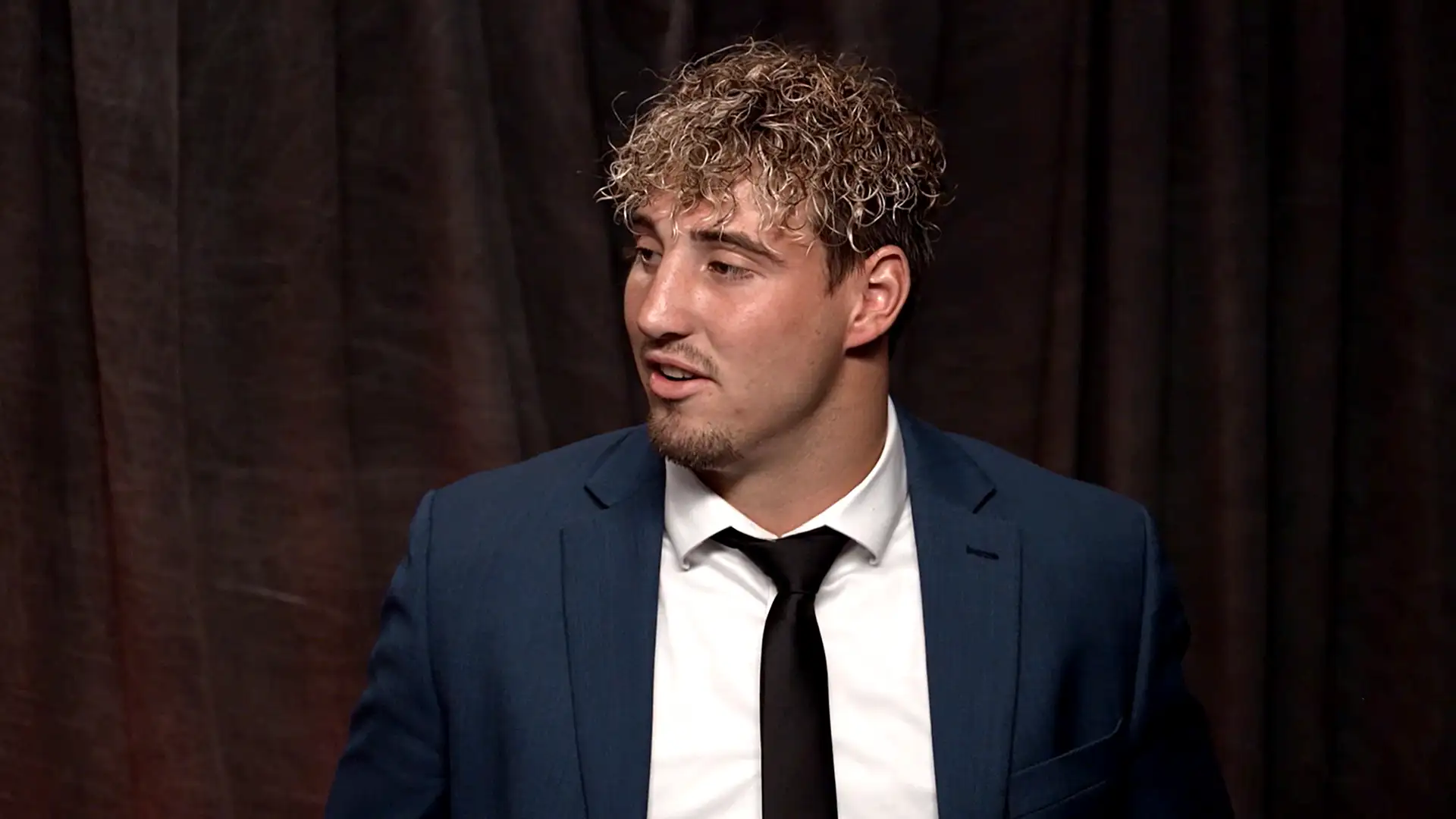 Danny Stutsman at the 2023 Big 12 Media Days