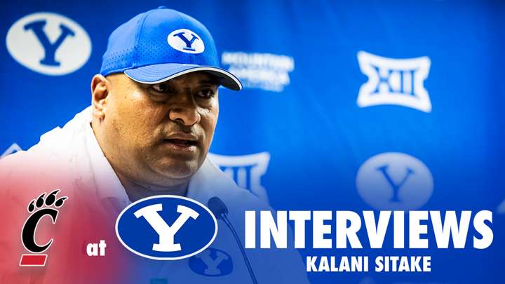 BYU vs Cincinnati: Coach Kalani Postgame Interview