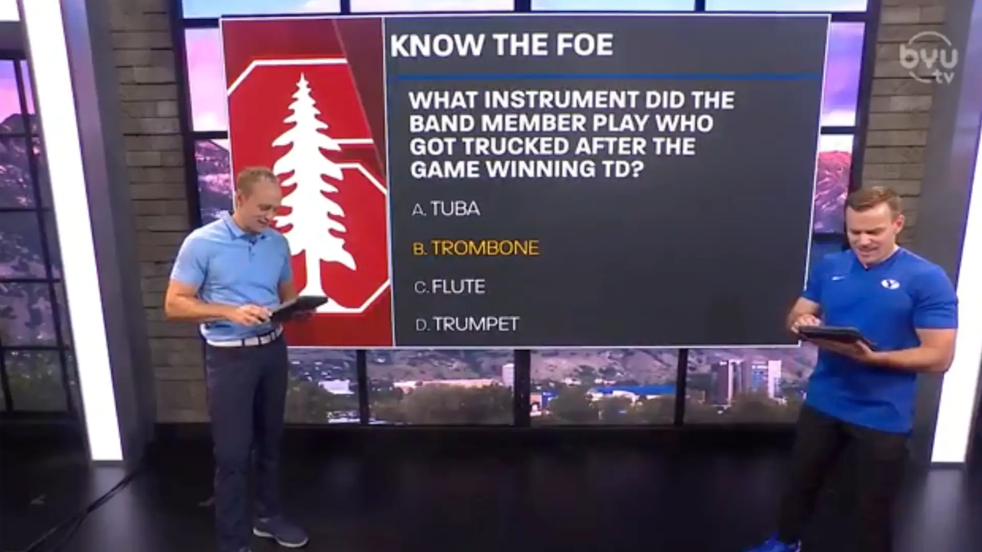 Know the Foe – Stanford Breakdown