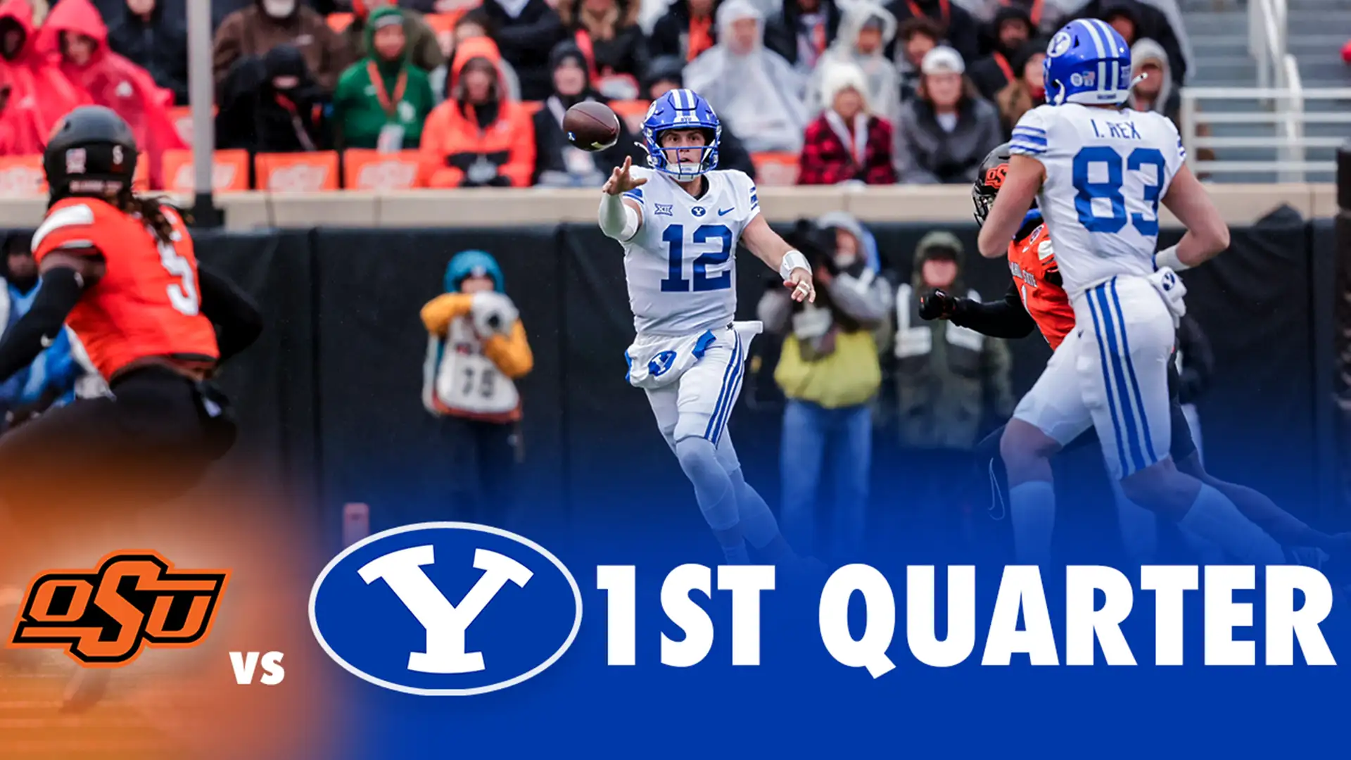 BYU vs Oklahoma State: 1st Quarter