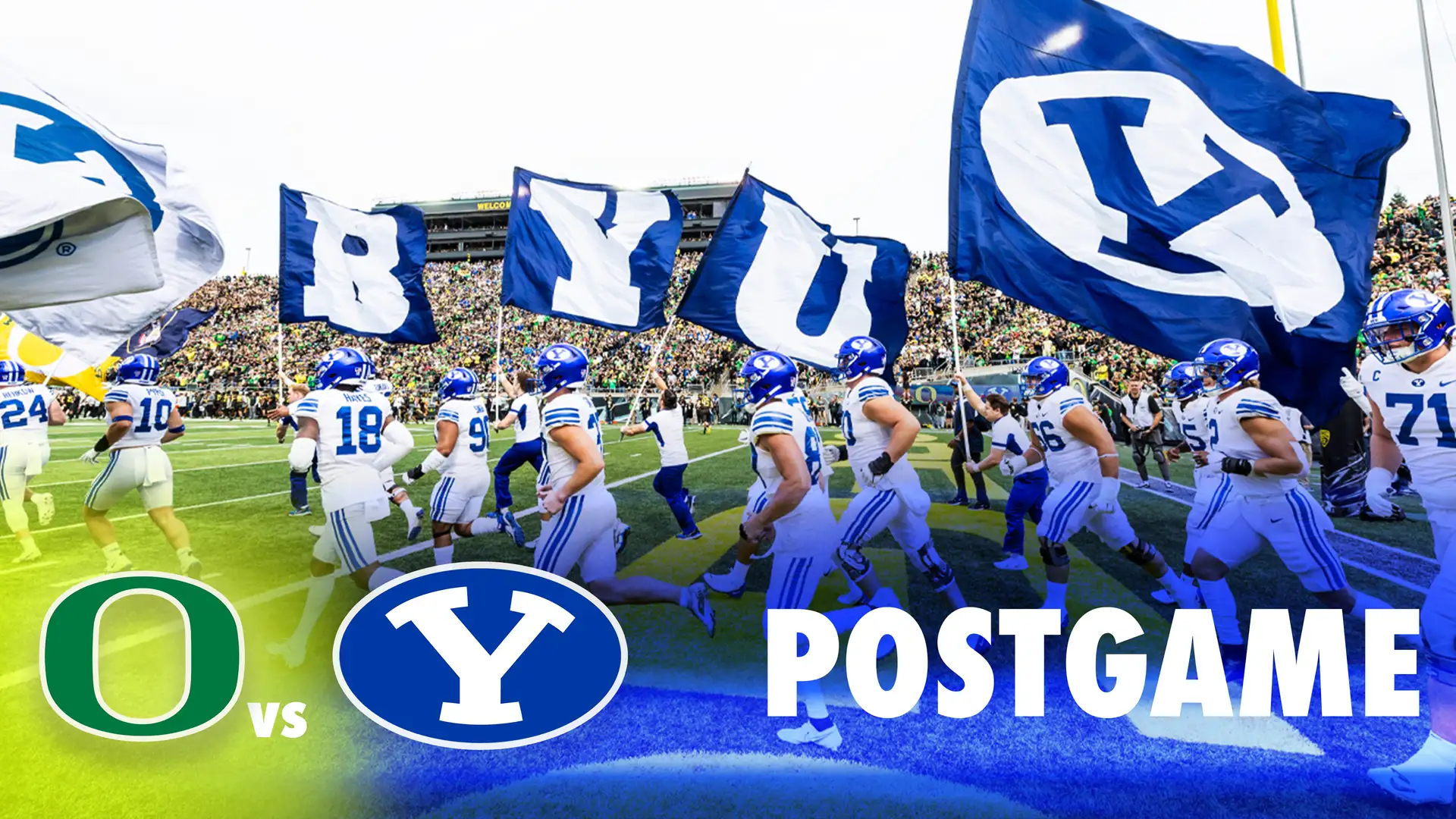 BYU vs Oregon: Postgame