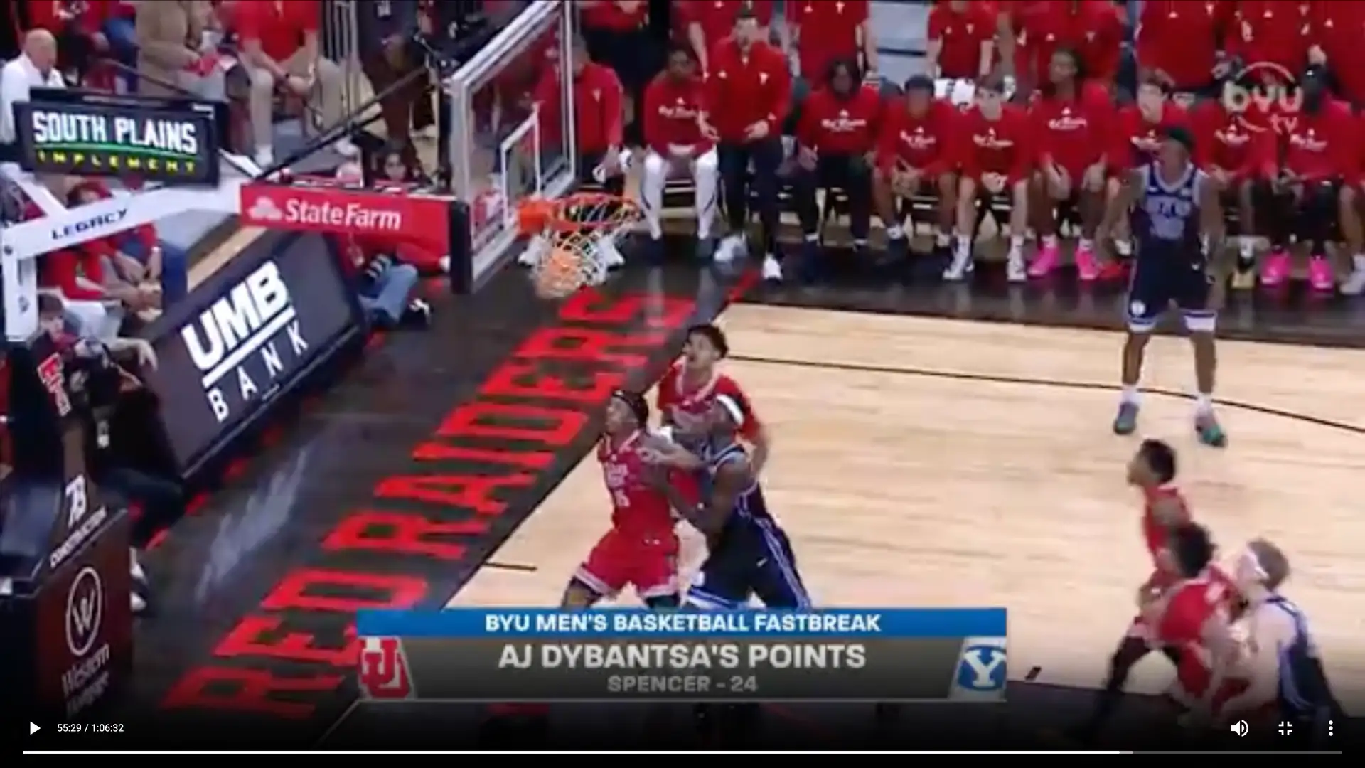 BYU Basketball Fastbreak