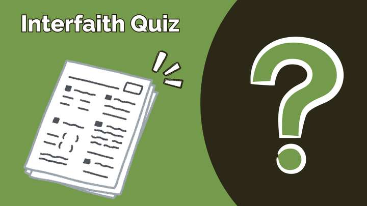 Bonus: Interfaith Quiz