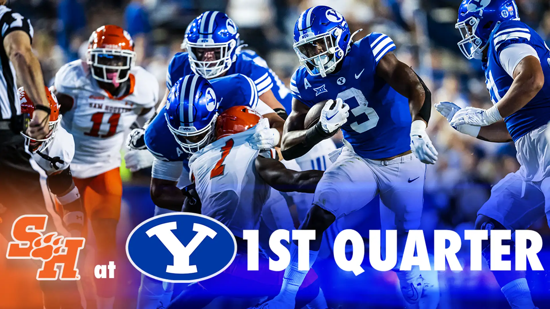 BYU vs Sam Houston: 1st Quarter