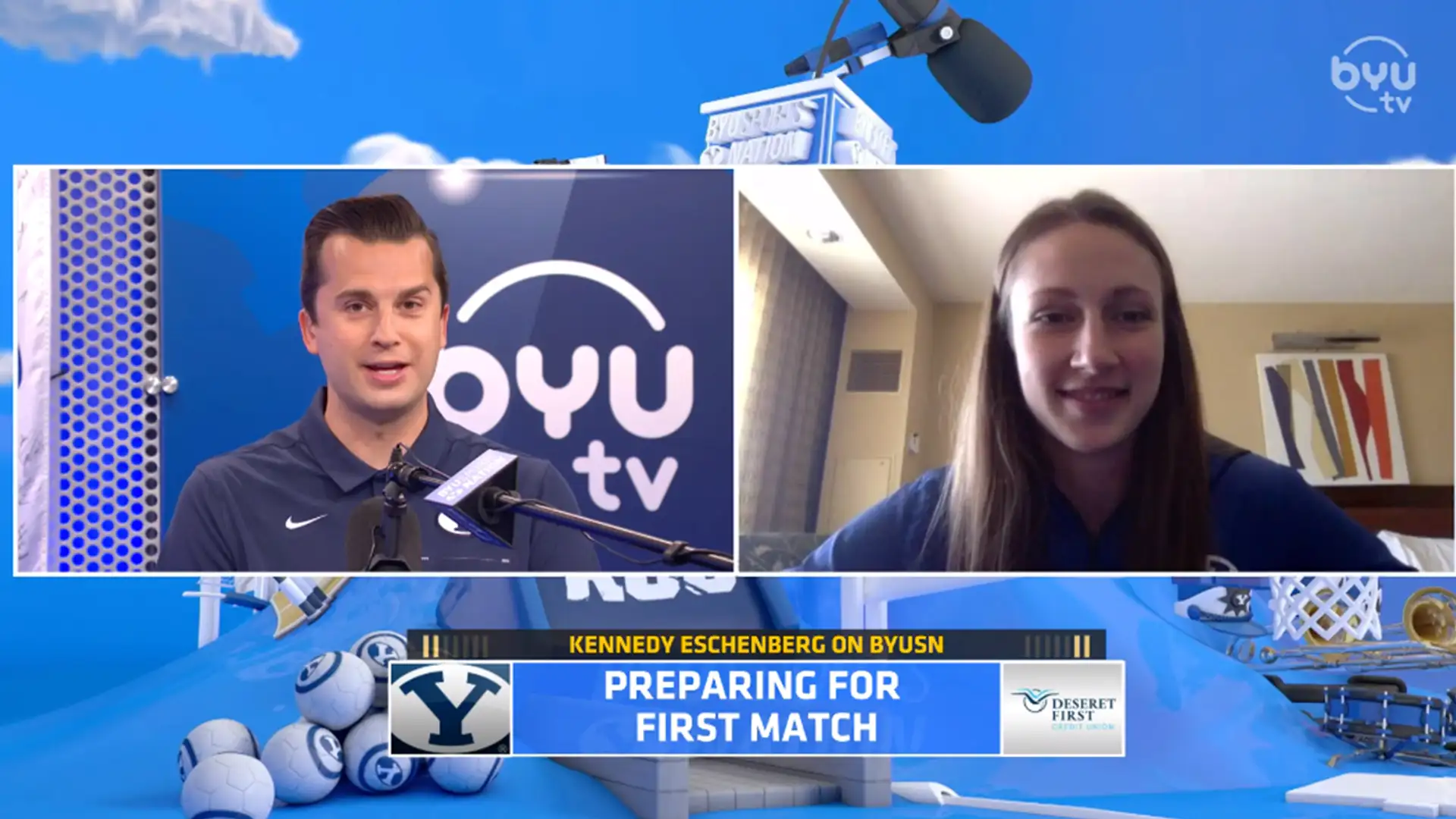 Kennedy Eschenberg on BYUSN 4.14.21