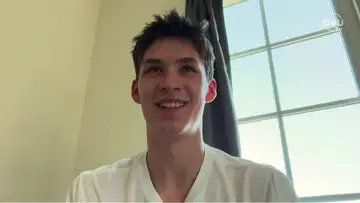 Egor Demin on the schedule of an NBA draft prospect