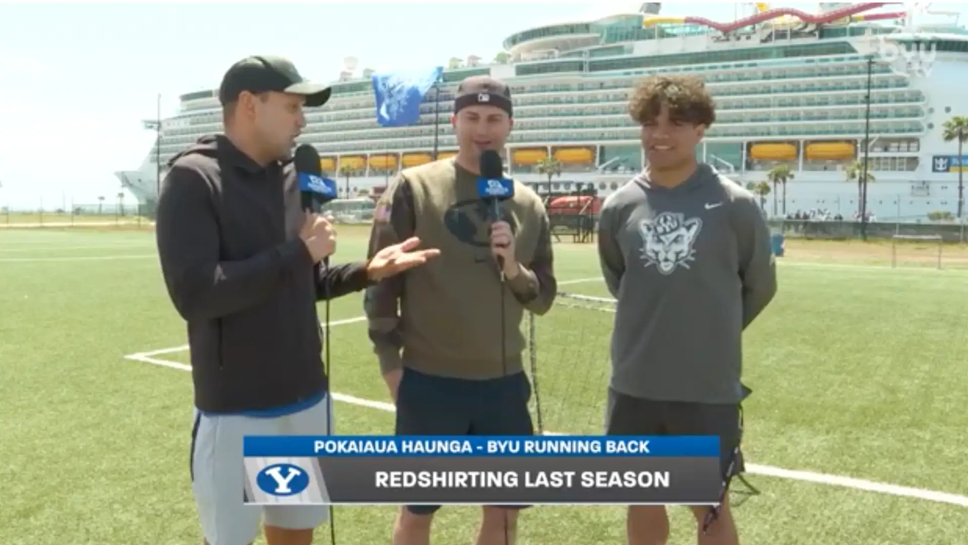 Interview: BYU Running back Pokaiaua Haunga
