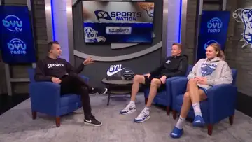 Coach Cummard and Delaney Gibb!