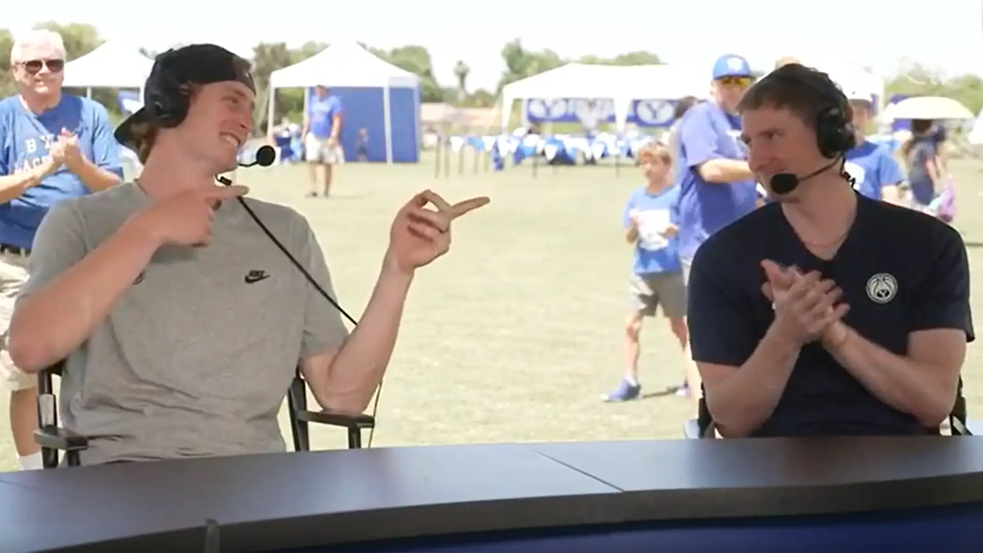 Fan Fest Fun with Richie Saunders and Dawson Baker