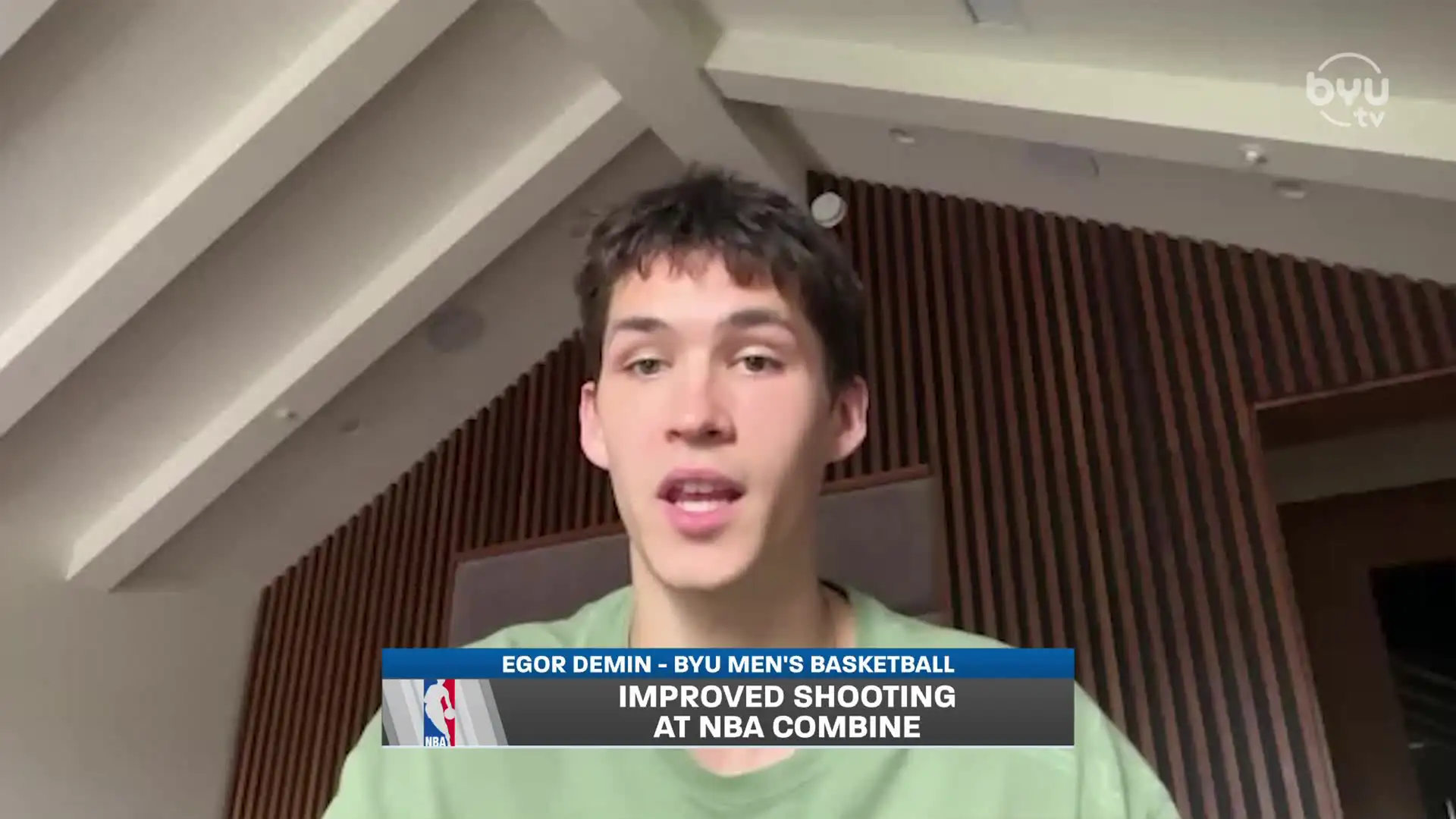 Egor Demin's prep for the draft