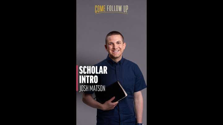 June 3-9 | Mosiah 29-Alma 4 | Scholar Intro: Josh Matson