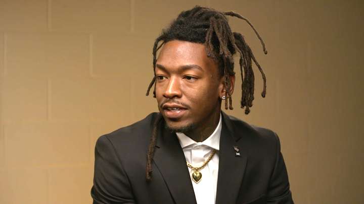 C.J. Walker at the 2023 Big 12 Media Days