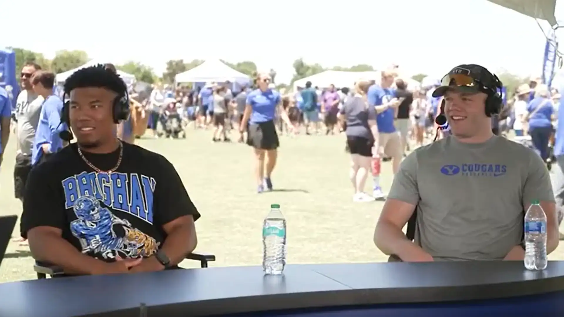 Defensive Back Look-in with Micah Harper and Talan Alfrey