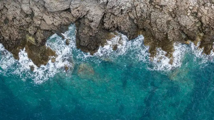 Blue Deep Aegean by Allison Downey