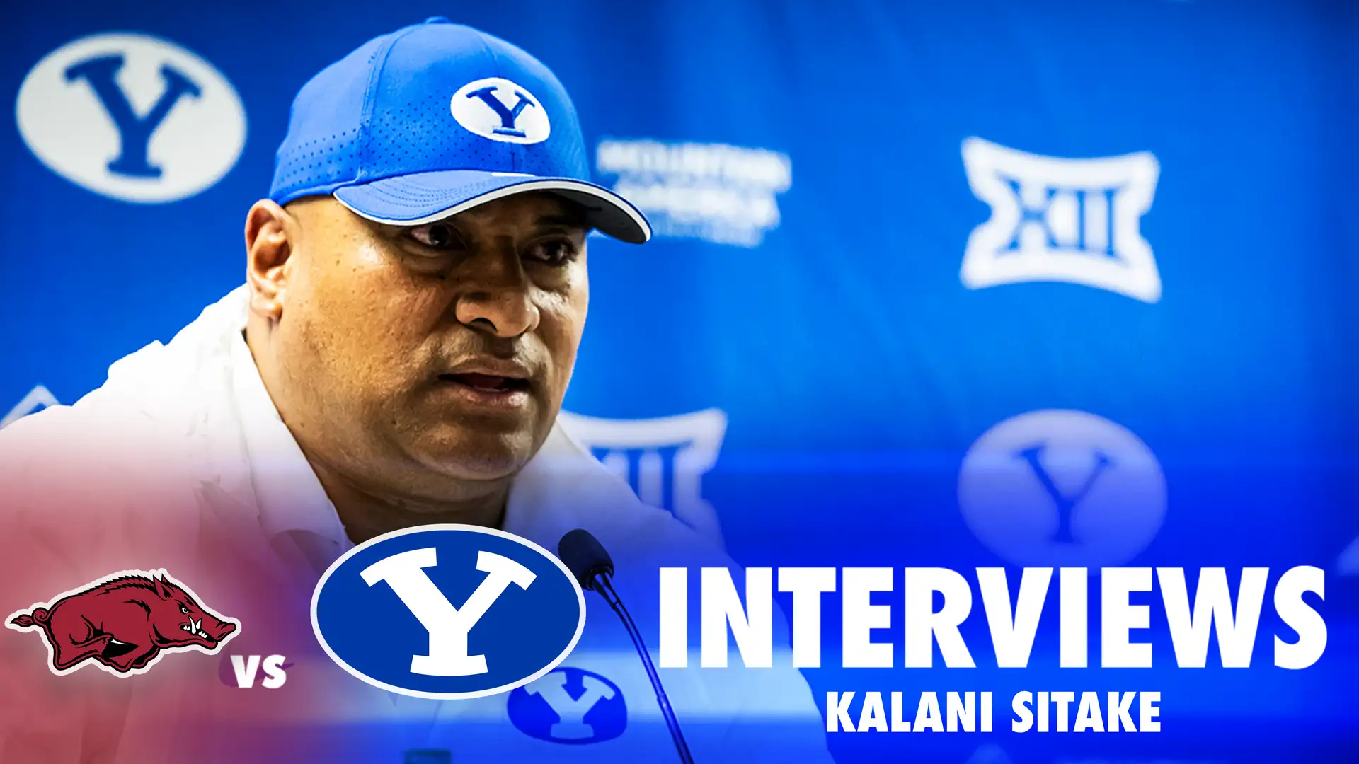 BYU vs Arkansas: Kalani Sitake Postgame Interview