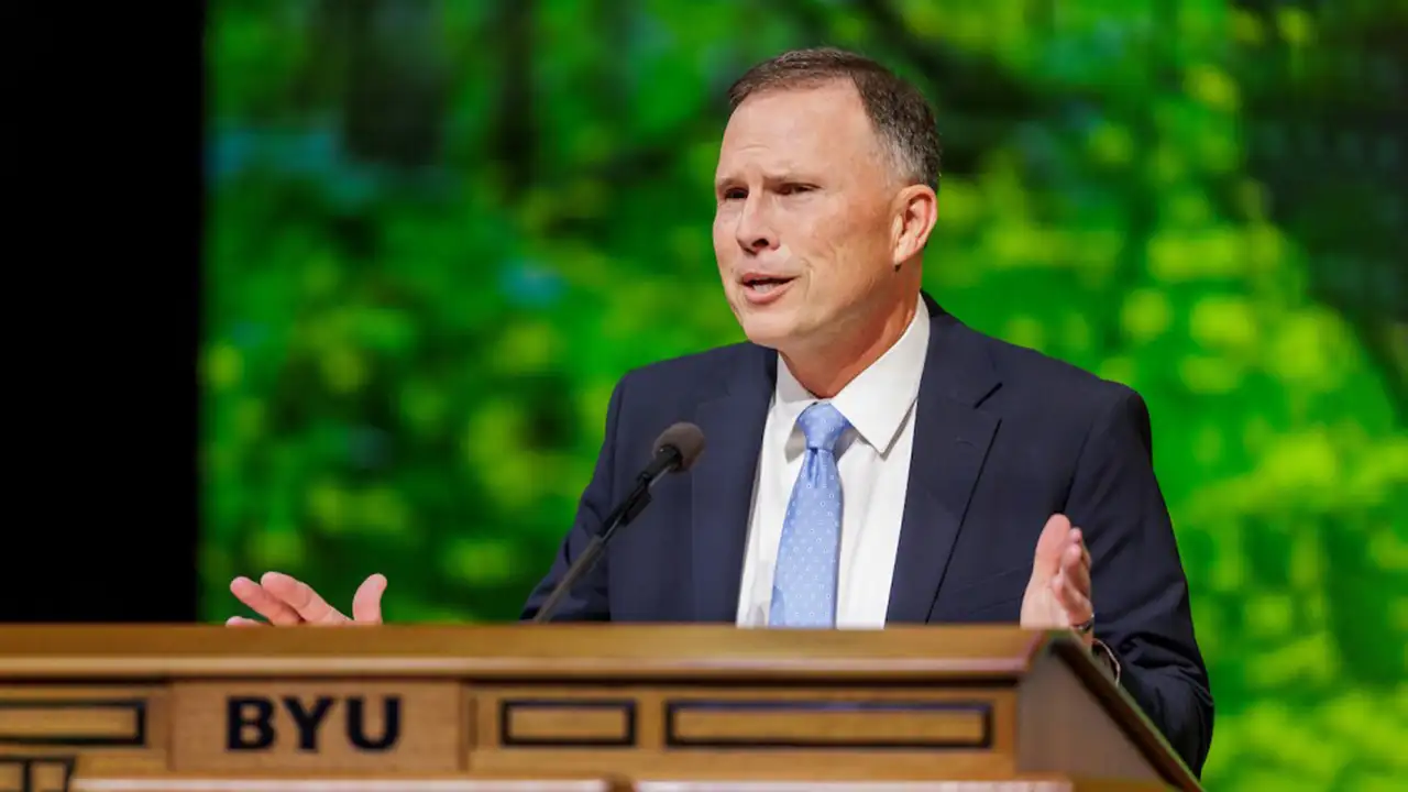 Watch BYU Devotional Address 2024 Episode 7 Steven J. Hafen Our Path