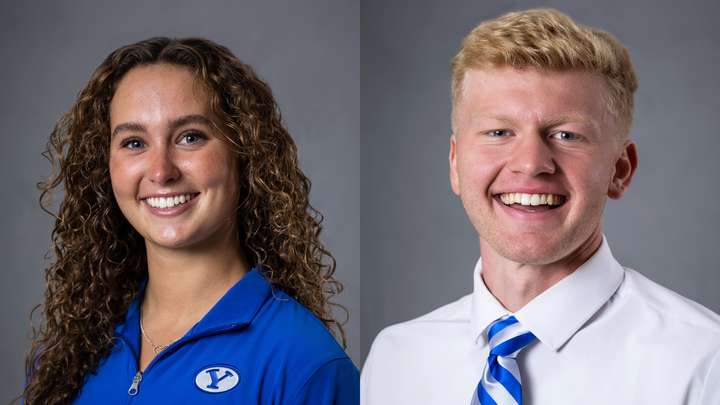 Emerson Edwards & Tatum Cooley Preview BYU Home-opening Meet