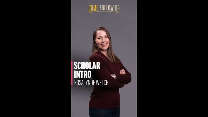 November 11-17 | Ether 1-5 | Scholar Intro: Rosalynde Welch