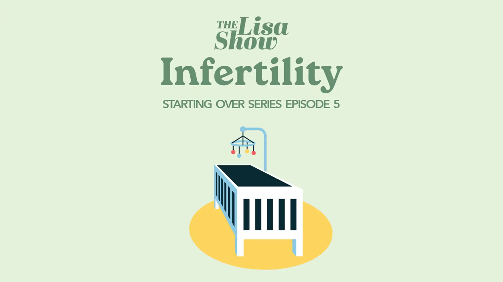 Infertility and Unwanted Childlessness - Starting Over, Part 5