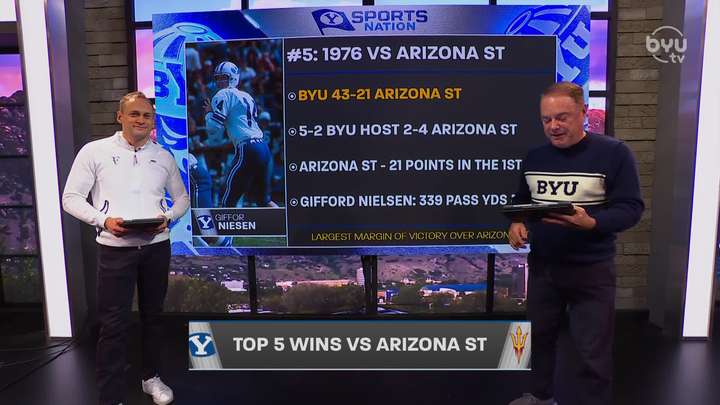 Top 5 Tuesday - Best Wins Over Arizona State