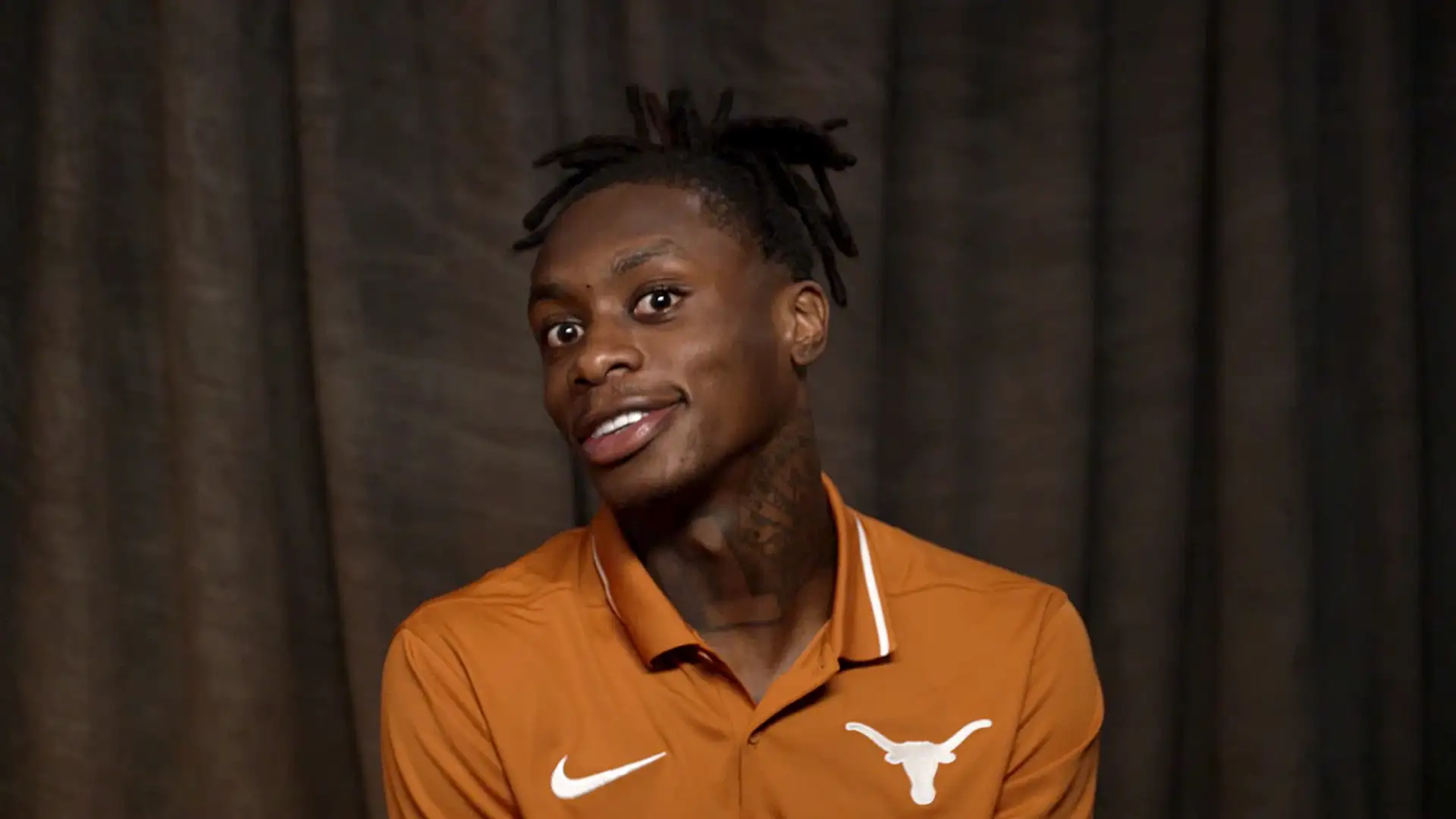 Xavier Worthy at the 2023 Big 12 Media Days